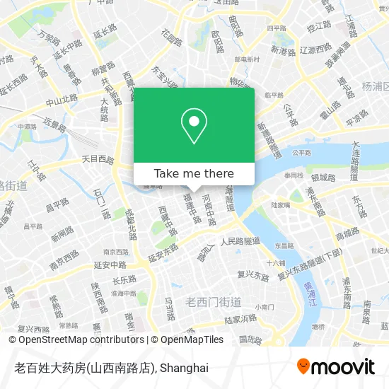 老百姓大药房(山西南路店) map