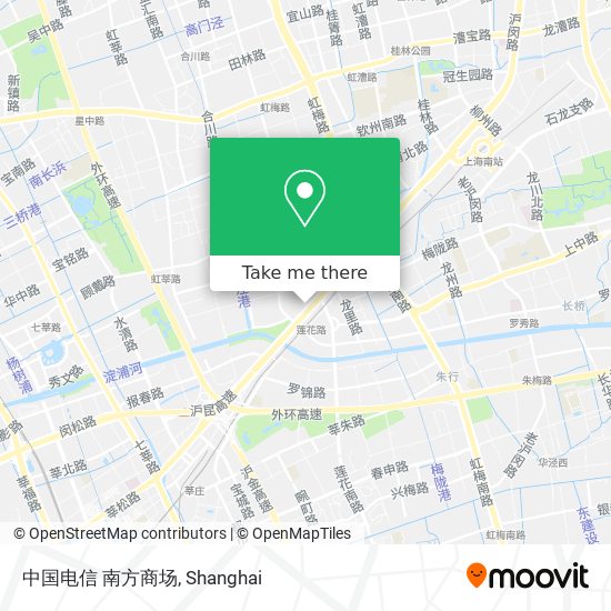 中国电信 南方商场 map