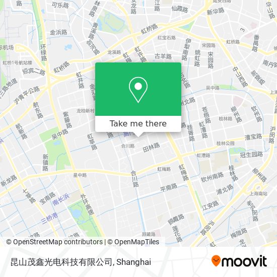 昆山茂鑫光电科技有限公司 map