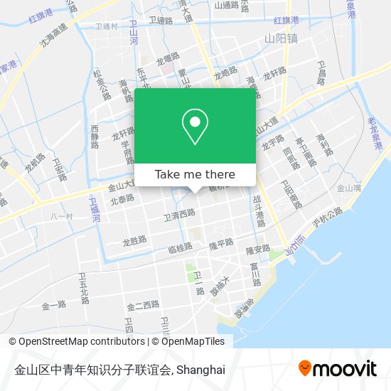 金山区中青年知识分子联谊会 map