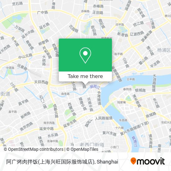 阿广烤肉拌饭(上海兴旺国际服饰城店) map