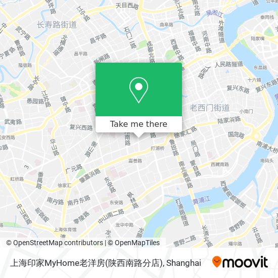 上海印家MyHome老洋房(陕西南路分店) map