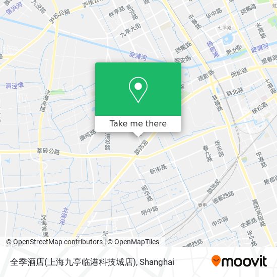 全季酒店(上海九亭临港科技城店) map