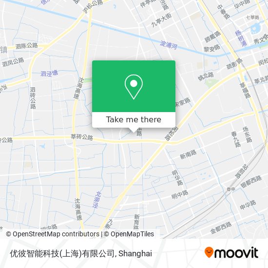 优彼智能科技(上海)有限公司 map