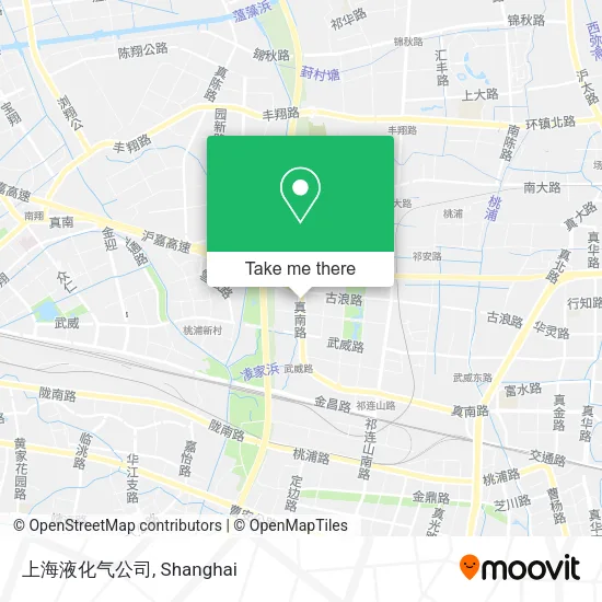 上海液化气公司 map