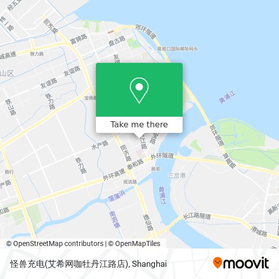 怪兽充电(艾希网咖牡丹江路店) map