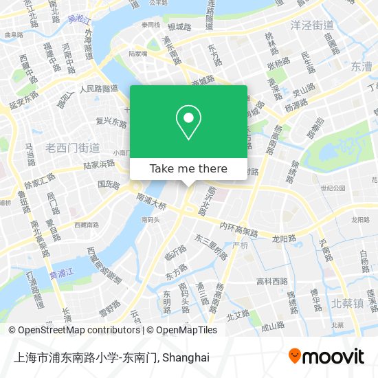 上海市浦东南路小学-东南门 map
