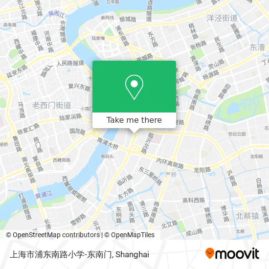 上海市浦东南路小学-东南门 map
