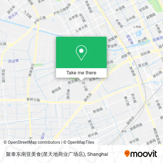 聚泰东南亚美食(星天地商业广场店) map
