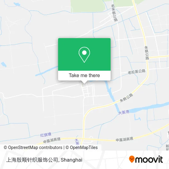 上海殷顺针织服饰公司 map