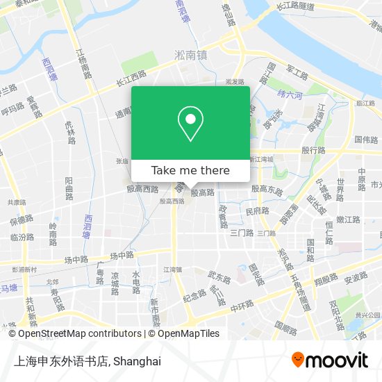 上海申东外语书店 map