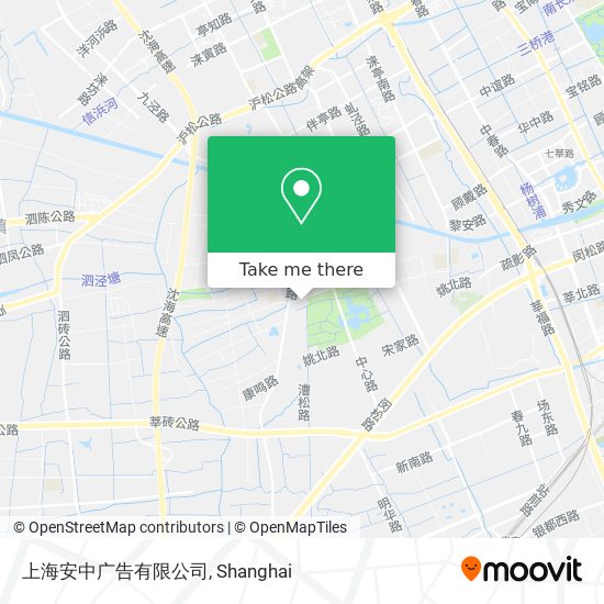 上海安中广告有限公司 map