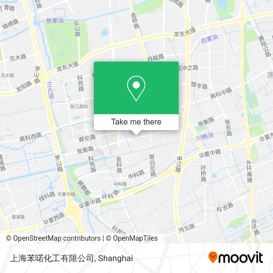 上海苯喏化工有限公司 map