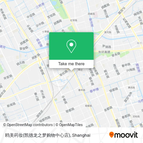 鸥美药妆(凯德龙之梦购物中心店) map