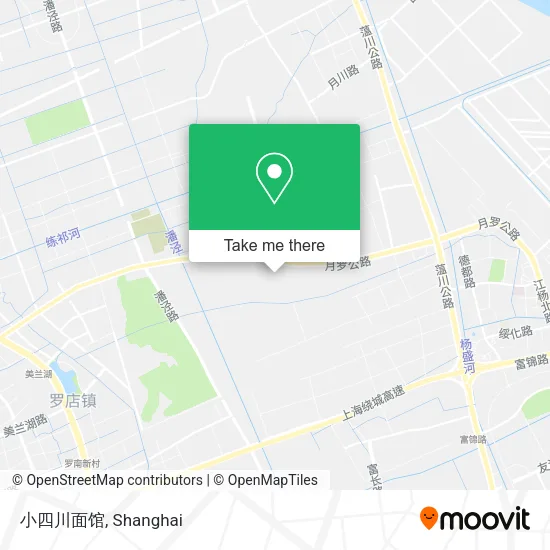 小四川面馆 map