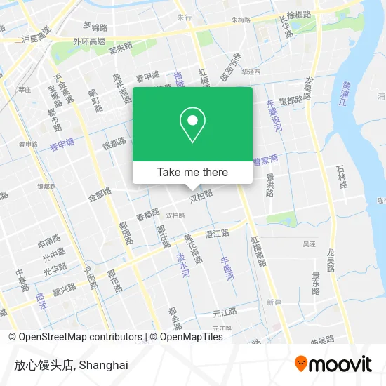 放心馒头店 map