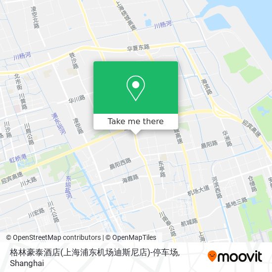 格林豪泰酒店(上海浦东机场迪斯尼店)-停车场 map