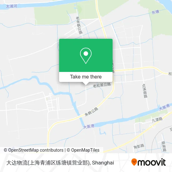 大达物流(上海青浦区练塘镇营业部) map