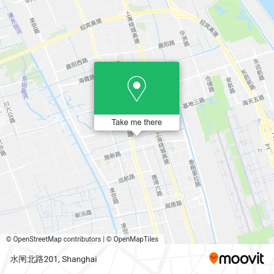 水闸北路201 map