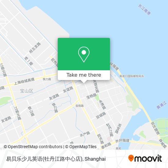 易贝乐少儿英语(牡丹江路中心店) map