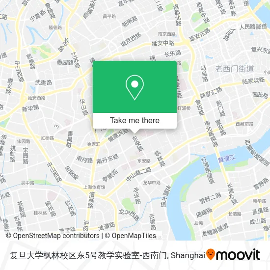 复旦大学枫林校区东5号教学实验室-西南门 map