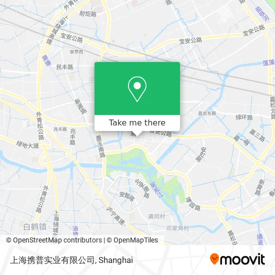 上海携普实业有限公司 map