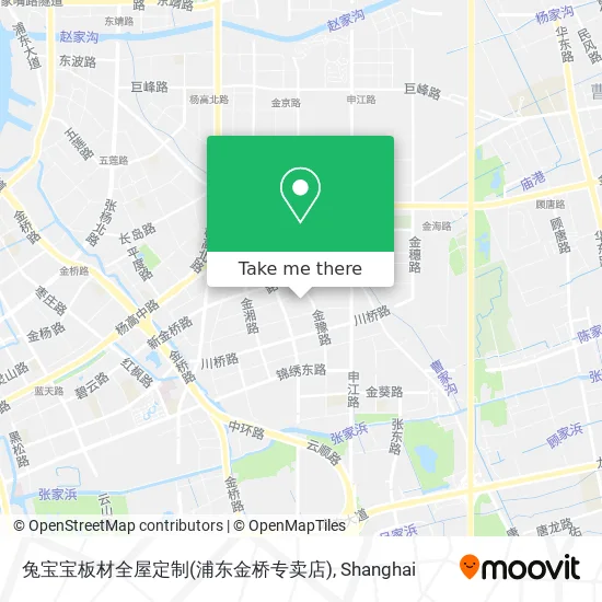 兔宝宝板材全屋定制(浦东金桥专卖店) map