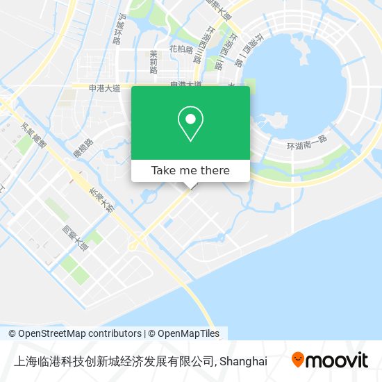 上海临港科技创新城经济发展有限公司 map