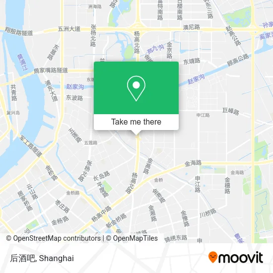 后酒吧 map