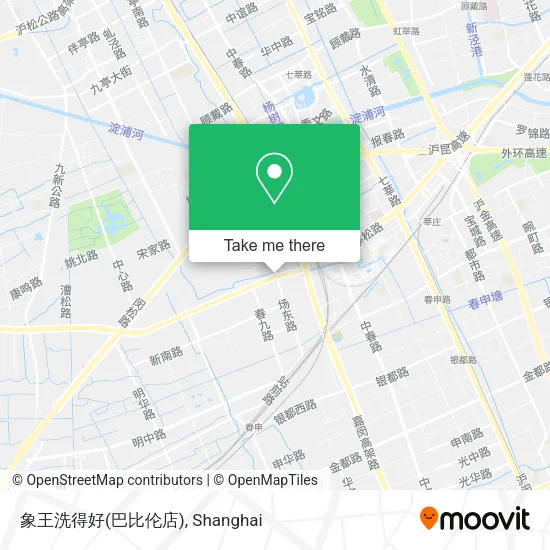 象王洗得好(巴比伦店) map
