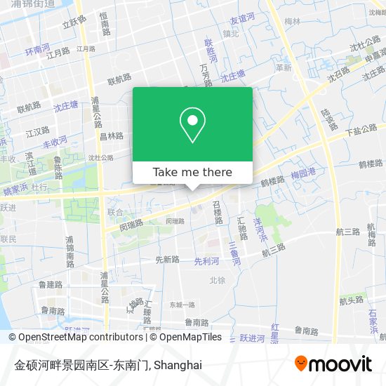 金硕河畔景园南区-东南门 map