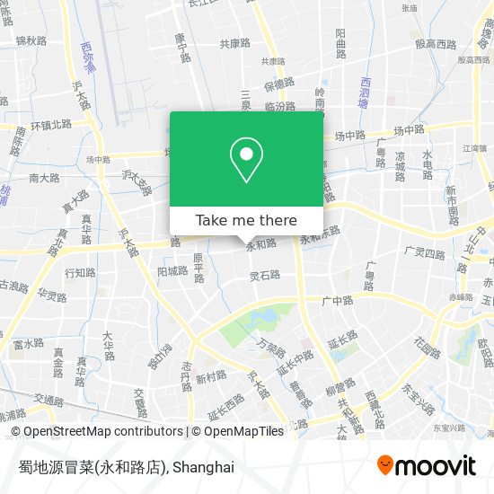 蜀地源冒菜(永和路店) map