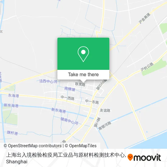 上海出入境检验检疫局工业品与原材料检测技术中心 map
