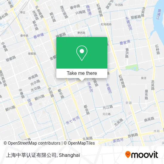 上海中莘认证有限公司 map