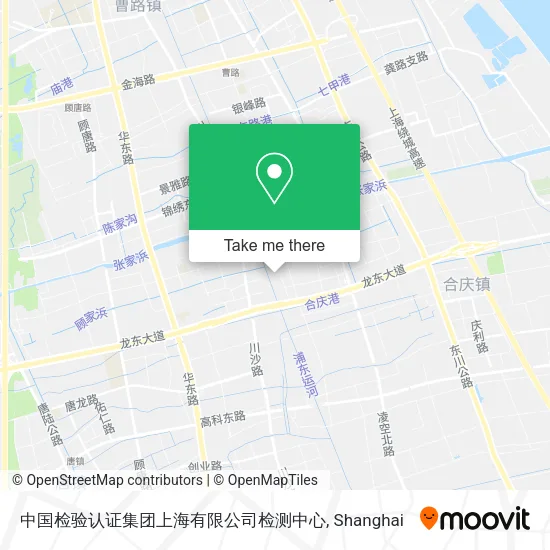 中国检验认证集团上海有限公司检测中心 map