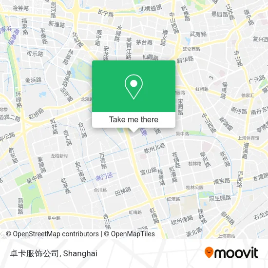 卓卡服饰公司 map
