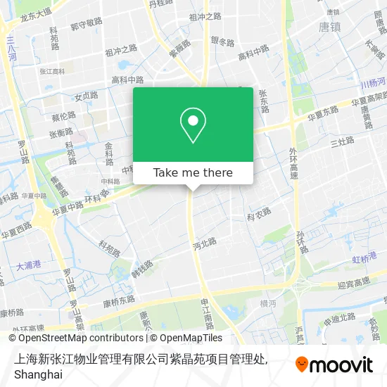上海新张江物业管理有限公司紫晶苑项目管理处 map
