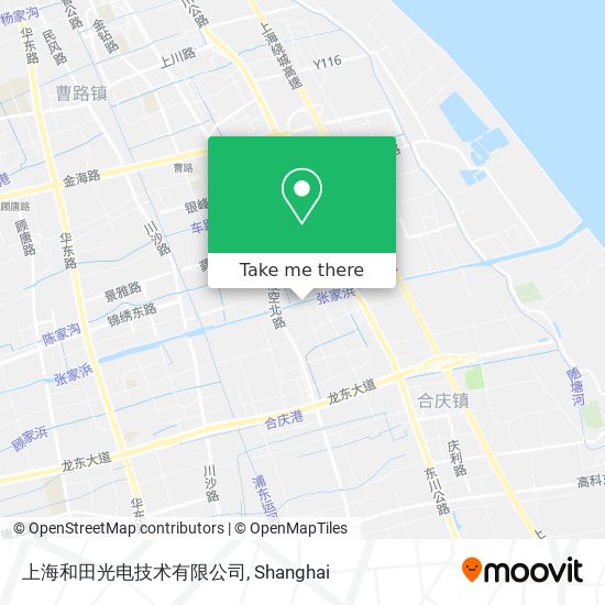 上海和田光电技术有限公司 map