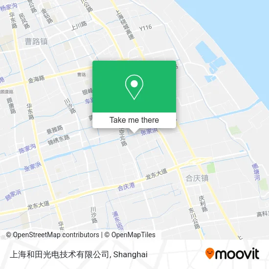 上海和田光电技术有限公司 map