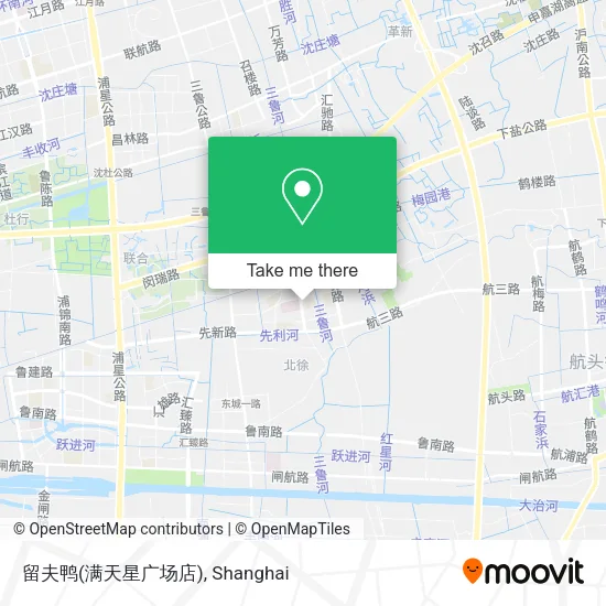 留夫鸭(满天星广场店) map