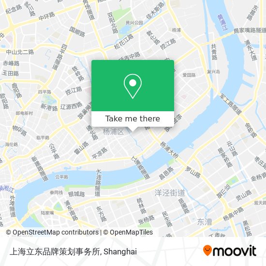 上海立东品牌策划事务所 map