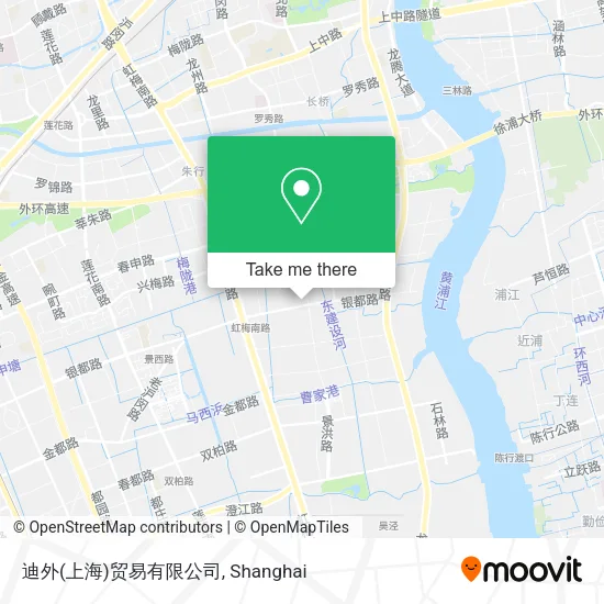 迪外(上海)贸易有限公司 map