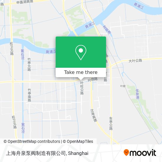 上海舟泉泵阀制造有限公司 map