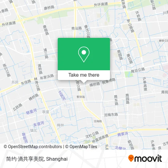 简约·滴共享美院 map