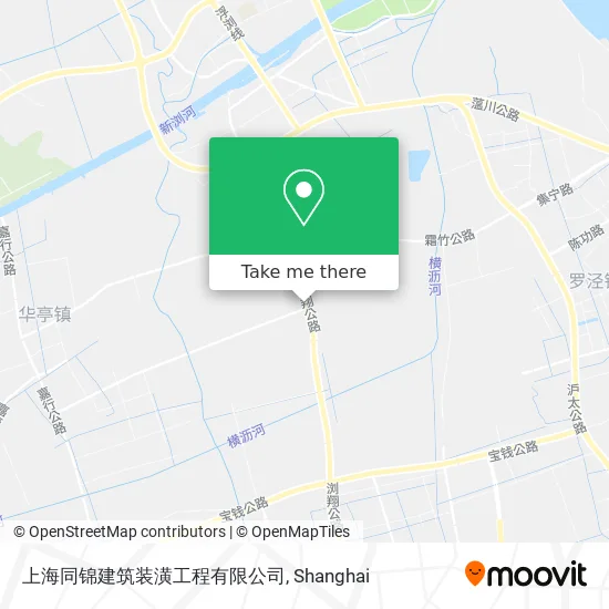 上海同锦建筑装潢工程有限公司 map