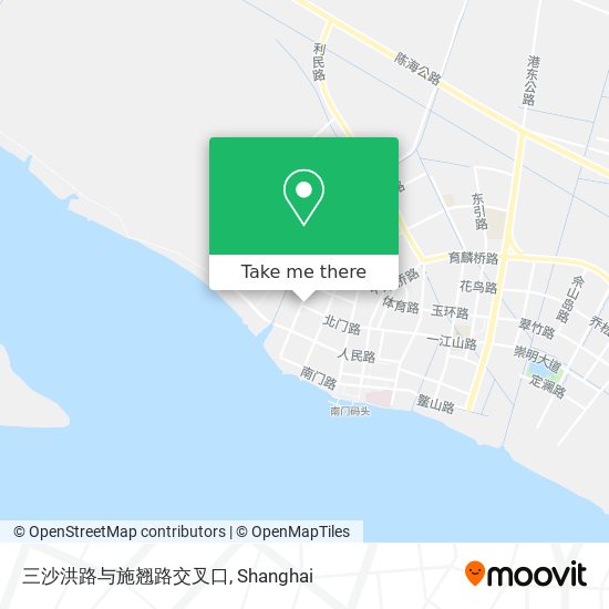 三沙洪路与施翘路交叉口 map