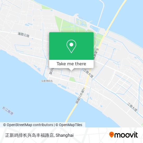 正新鸡排长兴岛丰福路店 map