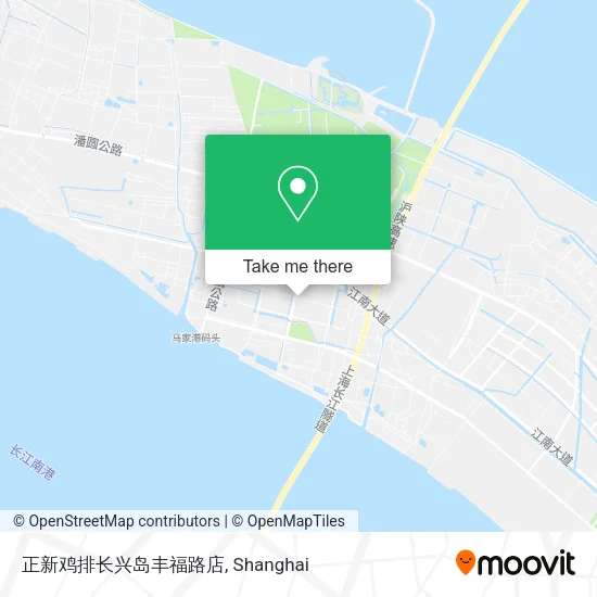 正新鸡排长兴岛丰福路店 map