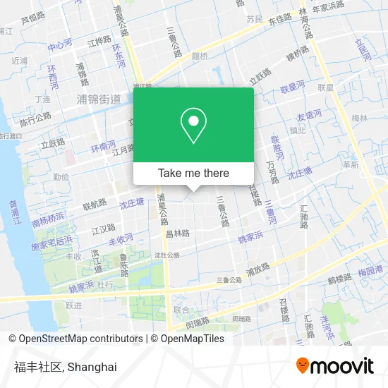 福丰社区 map