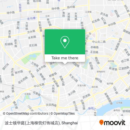 波士顿华庭(上海柳营灯饰城店) map